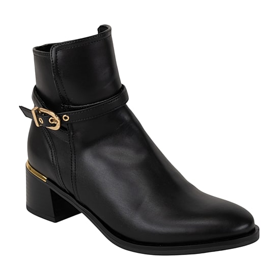 Italian Shoemakers Womens Vienna Block Heel Booties