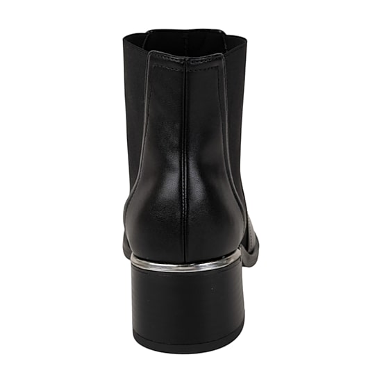 Italian Shoemakers Womens Bentley Block Heel Booties