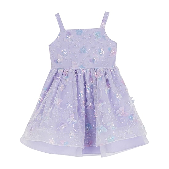 Rare Editions Little Girls Sleeveless A-Line Dress