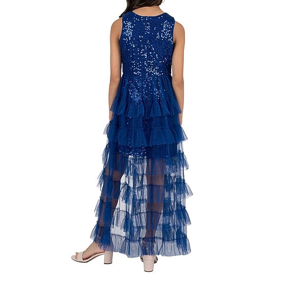 Rare Editions Big Kid Girls Sleeveless Maxi Dress