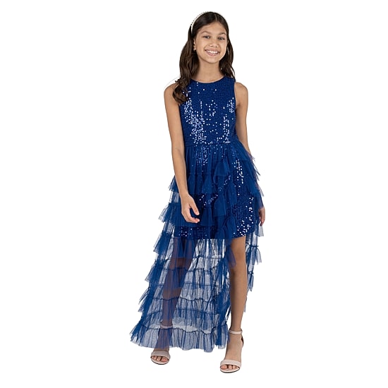 Rare Editions Big Kid Girls Sleeveless Maxi Dress