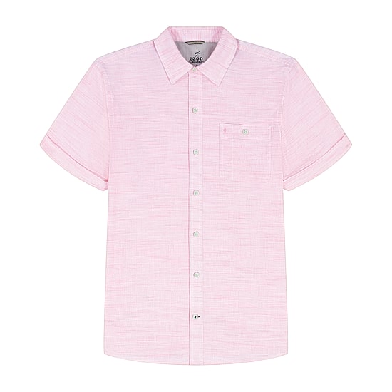 IZOD Dockside Chambray Mens Short Sleeve Classic Fit Button-Down Shirt