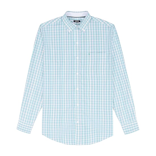 IZOD Performance Comfort Mens Long Sleeve Classic Fit Big and Tall Button-Down Shirt