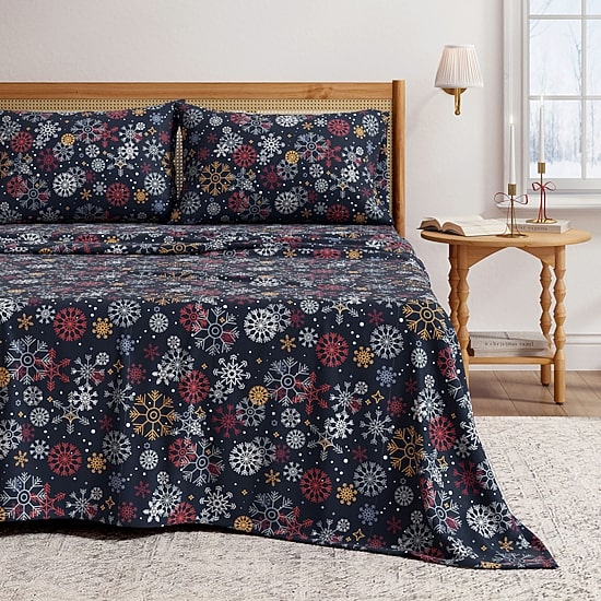 Linery Flannel Lodge Sheet Set