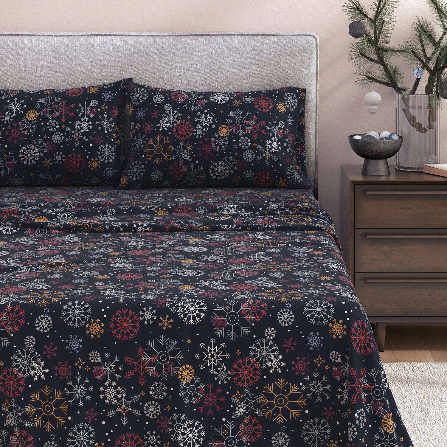 Linery Flannel Lodge Sheet Set