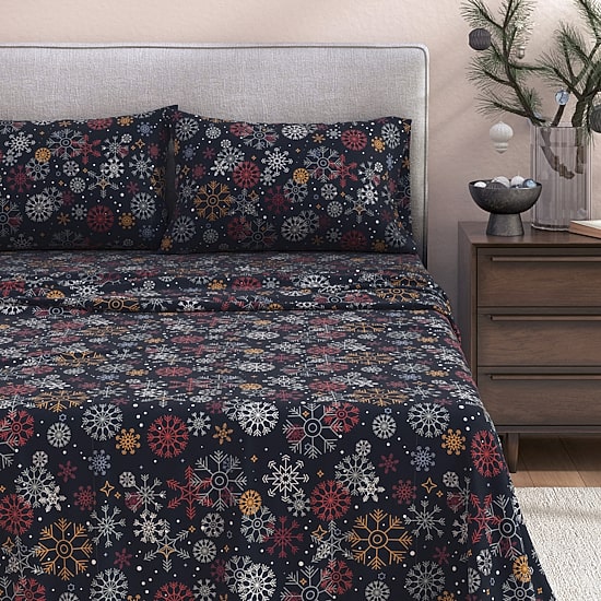 Linery Flannel Lodge Sheet Set