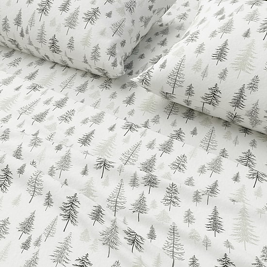 Linery Wild Lodge Flannel Sheet Set
