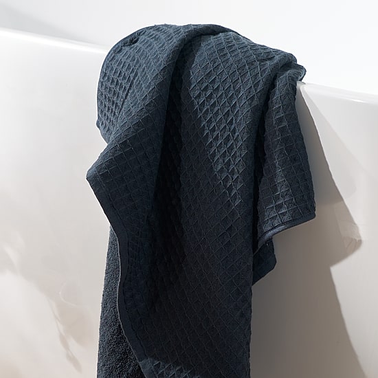 UCHINO Waffle Twist 6 Pack Bath Towel Set