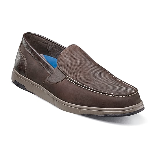 Nunn Bush Luca Mens Moc Closed Toe Slip-On Shoe