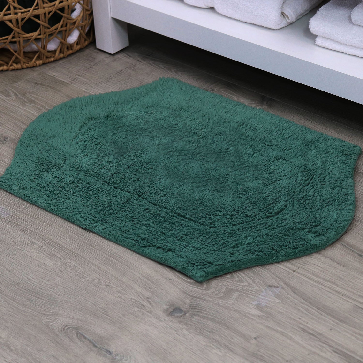 Home Weavers Inc Waterford Quick Dry 17X24 Inch Bath Rug