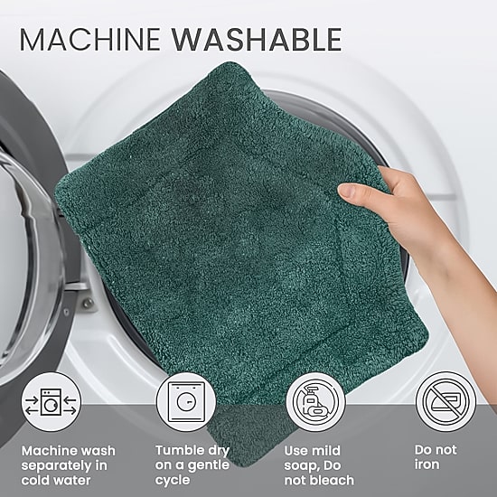 Home Weavers Inc Waterford Quick Dry 17X24 Inch Bath Rug