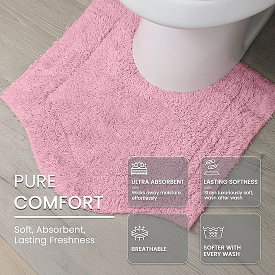 Home Weavers Inc Waterford Quick Dry 20X20 Inch Bath Rug