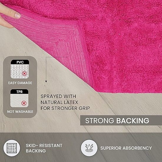 Home Weavers Inc Waterford Quick Dry 22X60 Inch Bath Rug
