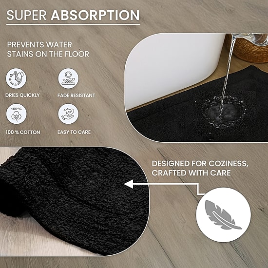 Home Weavers Inc Waterford Quick Dry Bath Rug