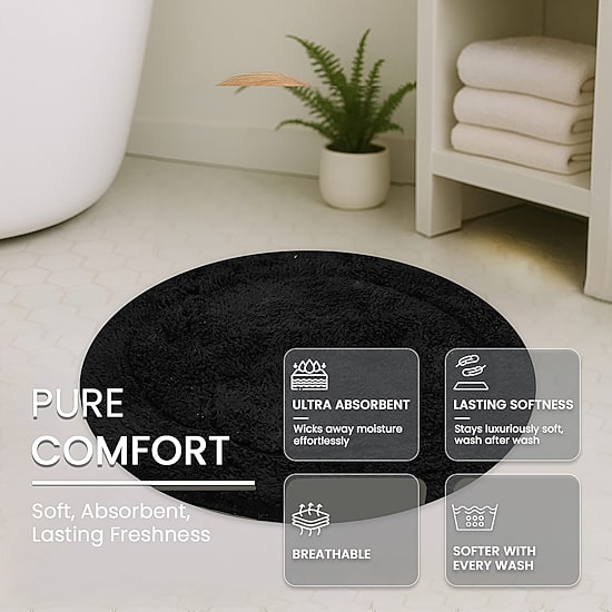 Home Weavers Inc Waterford Quick Dry Bath Rug