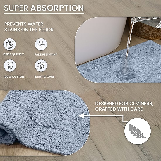Home Weavers Inc Waterford Quick Dry Bath Rug
