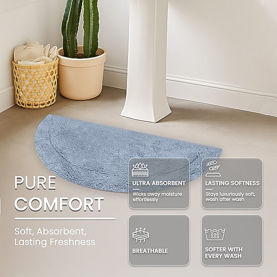 Home Weavers Inc Waterford Quick Dry Bath Rug