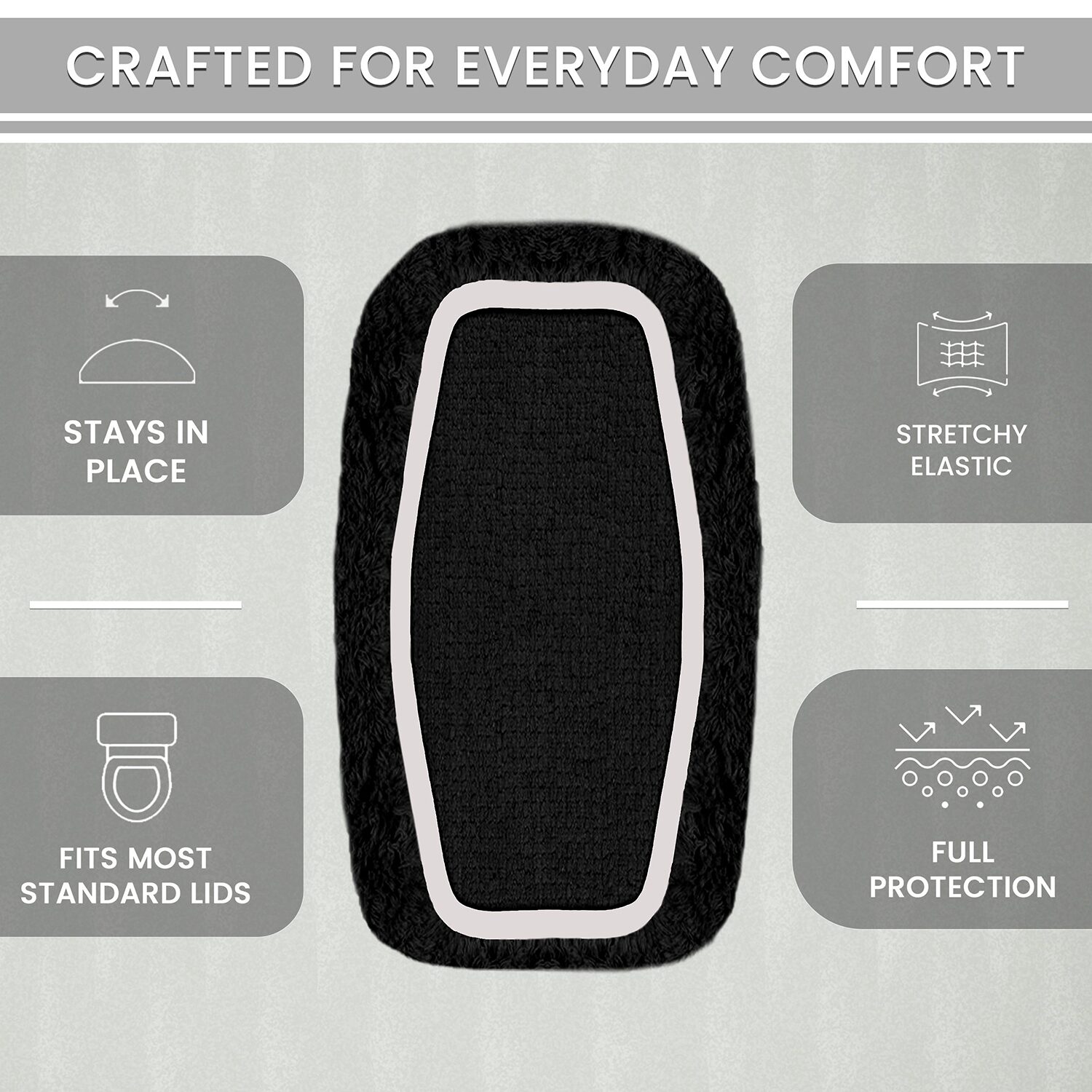 Home Weavers Inc Waterford Toilet Tank Cover