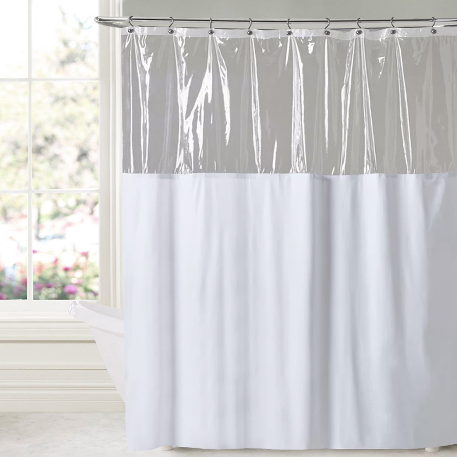 Sweet Home Collection Shower Curtain
