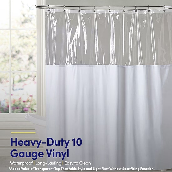 Sweet Home Collection Shower Curtain