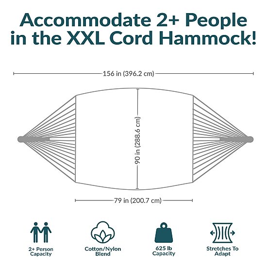 Sunnydaze Patio Collection Hammock
