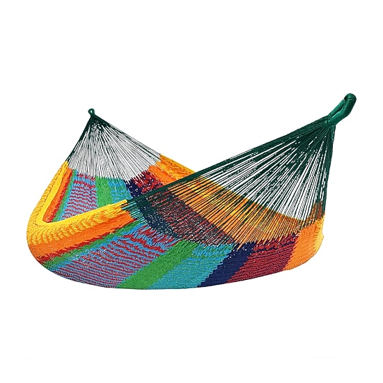 Sunnydaze® Handwoven Thick-Cord Mayan Hammock