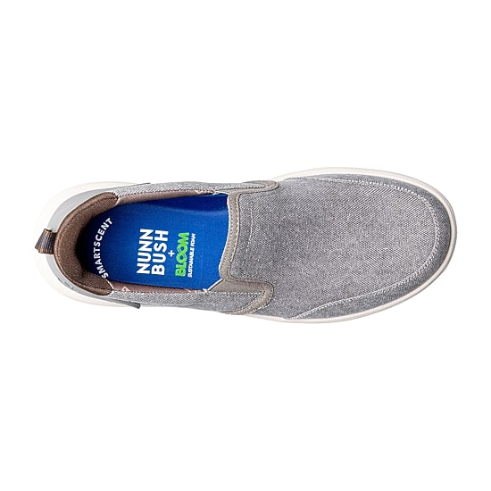 Nunn Bush Brew City Ez Hands Free Mens Moc Closed Toe Slip-On Shoe