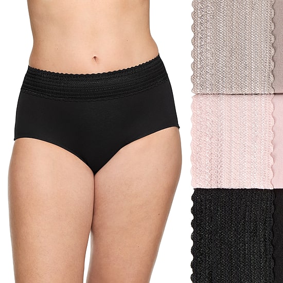 Warners No Pinching No Problems Brief 3PK
