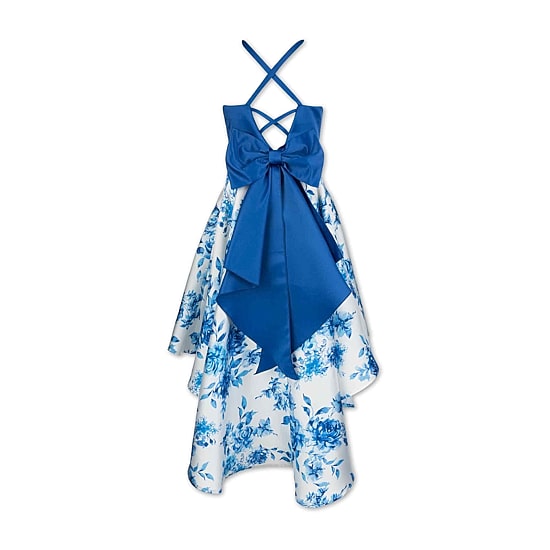 Speechless Big Kid Girls Sleeveless Satin Fit + Flare Dress
