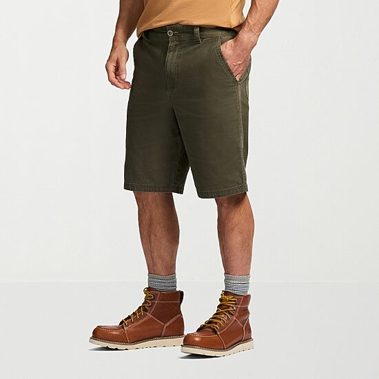 CAT Stretch Canvas Mens 9" Workwear Short
