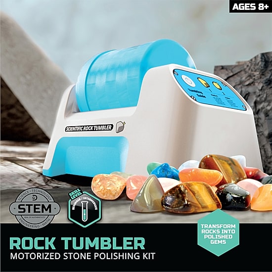 Discovery Mindblown Rock Tumbler Motorized Stone Polishing Kit