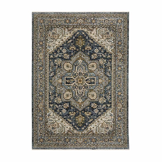 Covington Home Adeline Oriental Medallion Indoor Rectangular Accent Rug