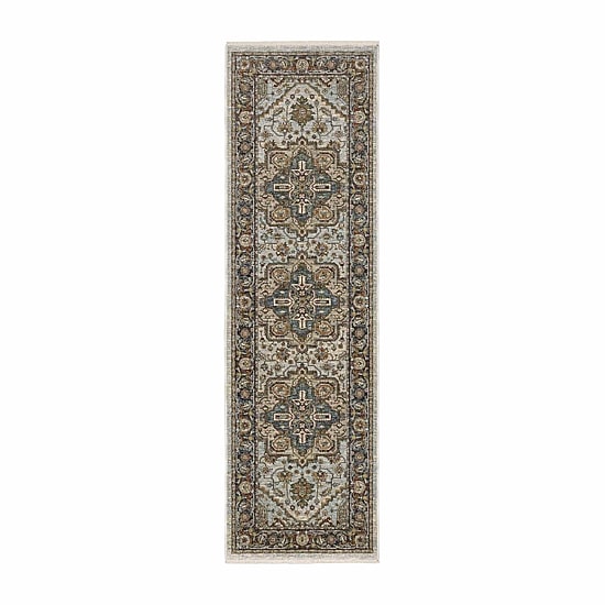 Covington Home Adeline Oriental Medallion 27"X90" Indoor Rectangular Runner