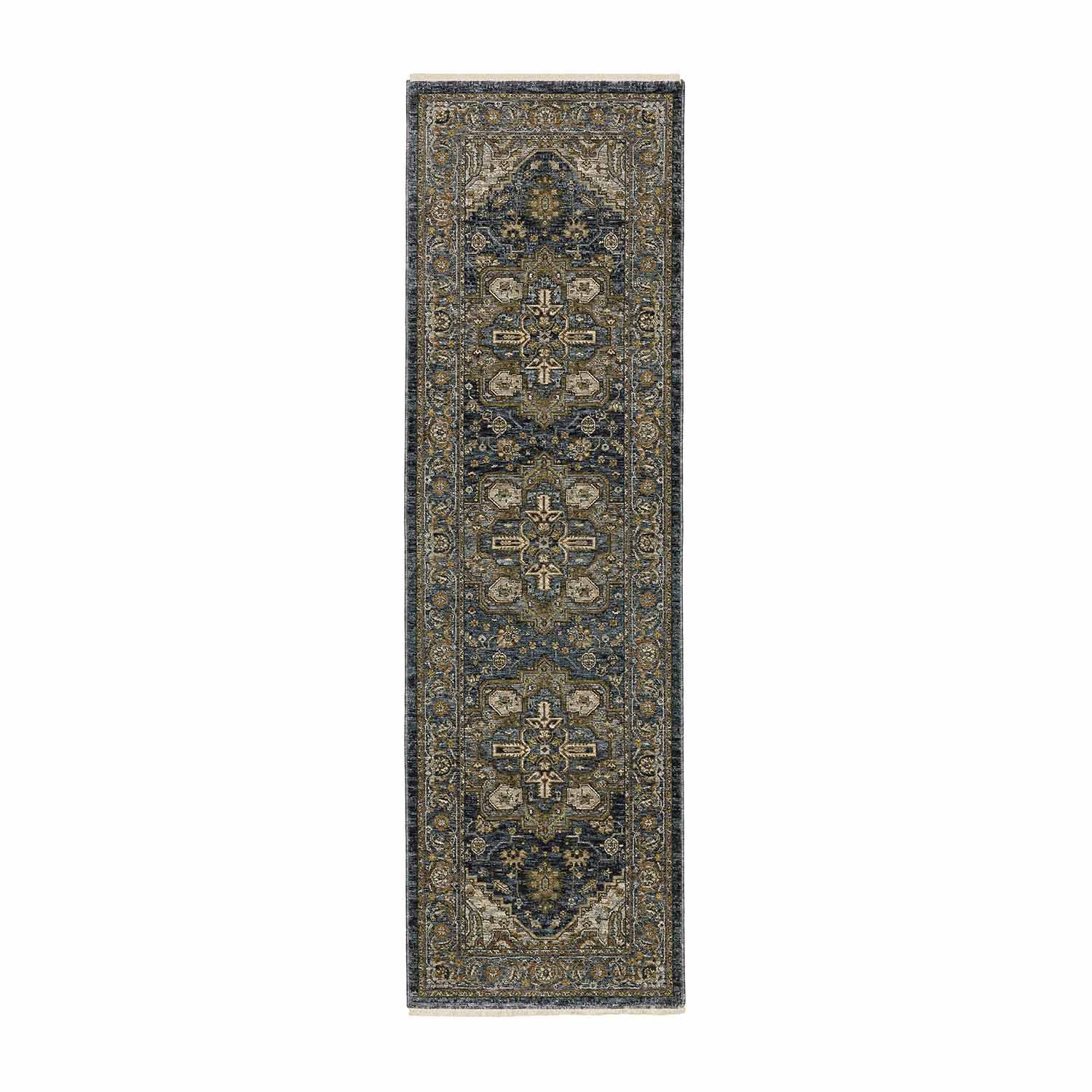 Covington Home Adeline Oriental Medallion 27"X90" Indoor Rectangular Runner