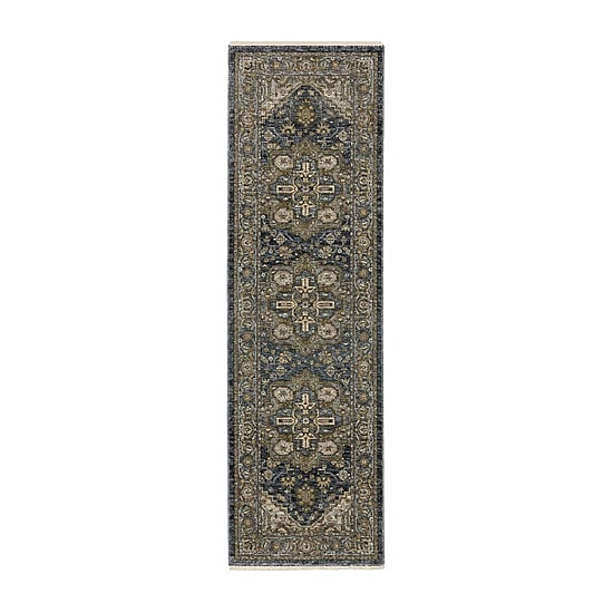 Covington Home Adeline Oriental Medallion 27"X90" Indoor Rectangular Runner