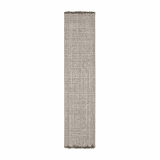 Covington Home Geneva Faded Textures 22"X90" Indoor Outdoor Rectangular Runner