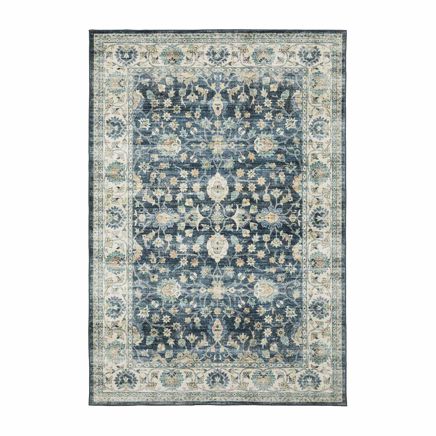 Covington Home Savannah Vintage Bordered Indoor Rectangular Accent Rug