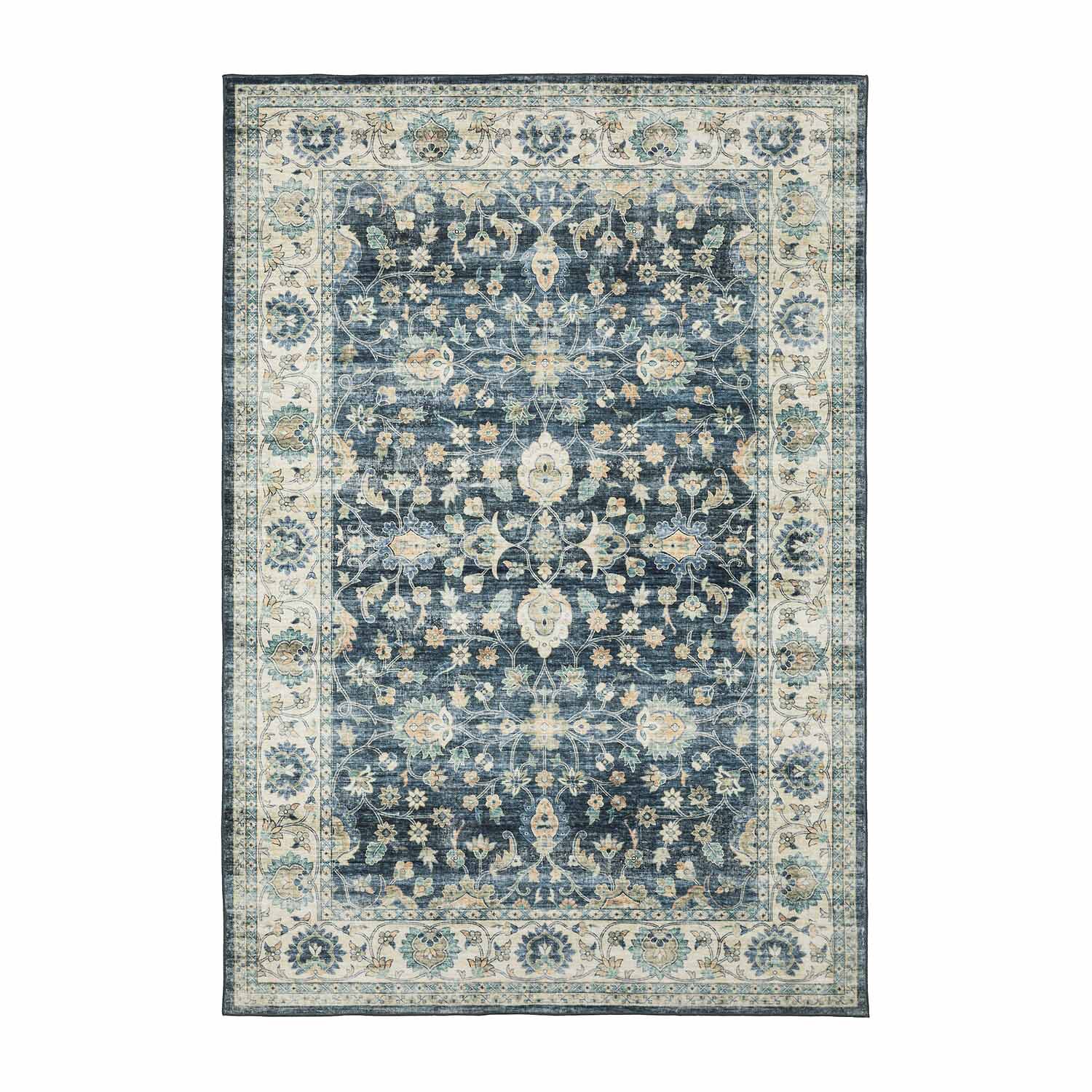 Covington Home Savannah Vintage Bordered Indoor Rectangular Accent Rug