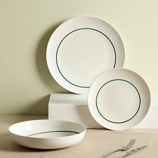 Stone + Lain Luna 12-pc. Porcelain Dinnerware Set