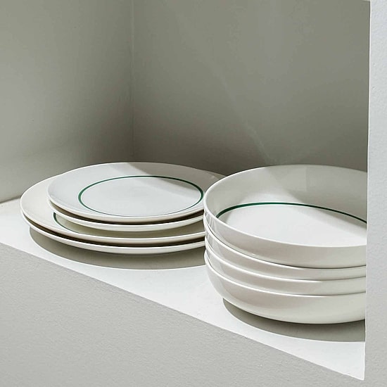 Stone + Lain Luna 12-pc. Porcelain Dinnerware Set