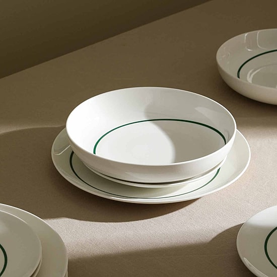 Stone + Lain Luna 12-pc. Porcelain Dinnerware Set