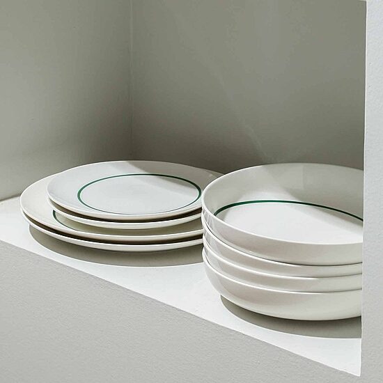 Stone + Lain Luna 24-pc. Porcelain Dinnerware Set