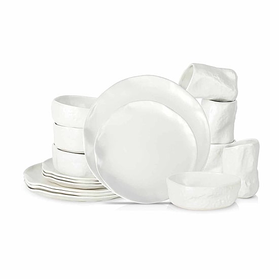 Stone by Mercer Project Atik 16-pc. Stoneware Dinnerware Set