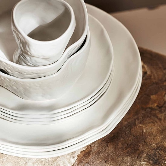 Stone by Mercer Project Atik 16-pc. Stoneware Dinnerware Set