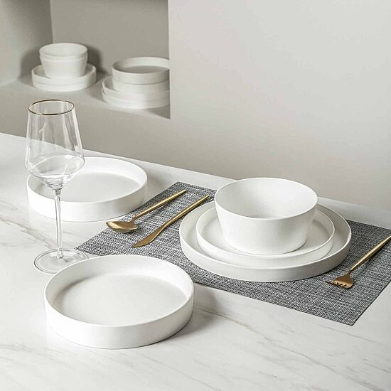 Stone + Lain Fosca 16-pc. Bone China Dinnerware Set