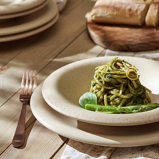 Stone + Lain Aro 24-pc. Stoneware Dinnerware Set