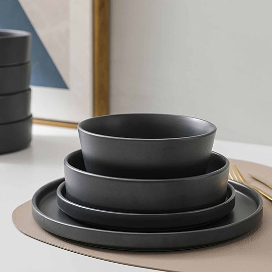 Stone + Lain Celina 32-pc. Stoneware Dinnerware Set
