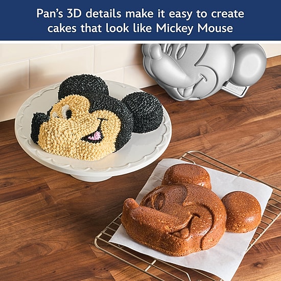 Farberware Disney Mickey Mouse 3D 2-pc. Non-Stick Cake Pan