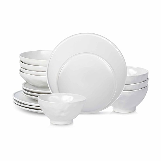 Stone by Mercer Project Nendo 16-pc. Stoneware Dinnerware Set