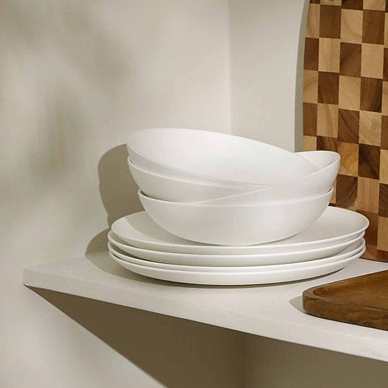 Stone + Lain Taglio 12-pc. Bone China Dinnerware Set